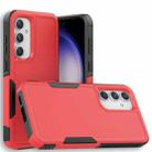 For Samsung Galaxy S23 FE 5G 2 in 1 PC + TPU Phone Case(Red) - 1