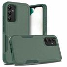 For Samsung Galaxy A34 5G 2 in 1 PC + TPU Phone Case(Dark Green) - 1