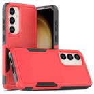 For Samsung Galaxy S24+ 5G 2 in 1 PC + TPU Phone Case(Red) - 1