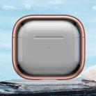 For AirPods 3 TPU Hybrid PC Case with Holder(Rose Gold) - 1