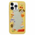 For iPhone 13 Pro Max Double Sided IMD Full Coverage TPU Phone Case(Side Cake Puppy) - 1