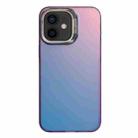 For iPhone 11 Laser Gradient Color PC + TPU Phone Case(Dazzle Purple) - 1