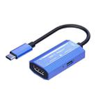 V278 4K 60Hz USB-C/Type-C to HDMI+USB-C/Type-C Video Adapter Cable - 1