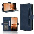 For Asus Zenfone 11 Ultra Skin Feel Calf Texture Card Slots Leather Phone Case(Blue) - 1