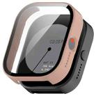 For CMF Watch Pro D395 PC + Tempered Film Integrated Watch Protective Case(Pink) - 1