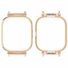 For CMF Watch Pro D395 20mm Metal Frame Watch Protective Case(Rose Gold) - 1