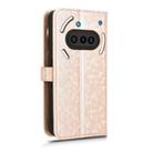 For Nothing Phone 3a Honeycomb Dot Texture Leather Phone Case(Gold) - 3