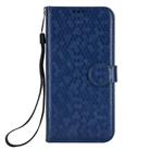 For Nothing Phone 3a Pro Honeycomb Dot Texture Leather Phone Case(Blue) - 2