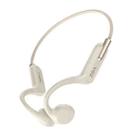 ZGA SP06 Waterproof Bone Conduction Bluetooth Sports Earphone(White) - 1