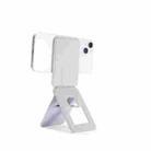Magnetic Phone Desktop Folding Holder for iPhone(White) - 1