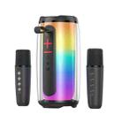 ZGA PZ003 Portable Colorful Karaoke Wireless Bluetooth Speaker(Black) - 1