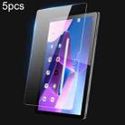 For Lenovo Tab M10 3rd Gen 5pcs DUX DUCIS 0.33mm 9H HD Full Screen Tempered Glass Film - 1