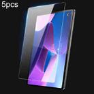 For Lenovo Tab P12 Pro 5pcs DUX DUCIS 0.33mm 9H HD Full Screen Tempered Glass Film - 1