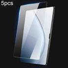 For Xiaomi Pad 7 Ultra 5pcs DUX DUCIS 0.33mm 9H HD Full Screen Tempered Glass Film - 1