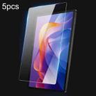 For Xiaomi Redmi Pad 2 5pcs DUX DUCIS 0.33mm 9H HD Full Screen Tempered Glass Film - 1