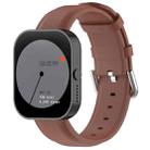 For CMF Watch Pro D395 / Watch Pro 2 22mm Round Tail Genuine Leather Watch Band(Brown) - 1