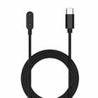 For Samsung Galaxy Fit 3 Smart Watch Charging Cable, Length: 1m, Port:USB-C / Type-C(Black) - 1