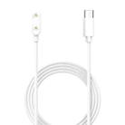 For Samsung Galaxy Fit 3 Smart Watch Charging Cable, Length: 1m, Port:USB-C / Type-C(White) - 1