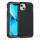 For iPhone 13 Guard Life Waterproof Frosted Phone Case(Black) - 1