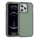 For iPhone 12 Pro Guard Life Waterproof Frosted Phone Case(Green) - 1