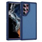 For Samsung Galaxy S22 Ultra 5G Guard Frosted Double Layer Phone Case(Royal Blue) - 1