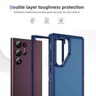 For Samsung Galaxy S22 Ultra 5G Guard Frosted Double Layer Phone Case(Royal Blue) - 3