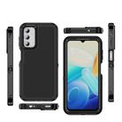 For Samsung Galaxy S23 FE 5G Guard Frosted Double Layer Phone Case(Black) - 2