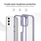 For Samsung Galaxy S23 FE 5G Guard Frosted Double Layer Phone Case(Light Purple) - 3