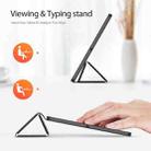 For Xiaomi Pad 7 Ultra DUX DUCIS Domo Series Cloth Texture Magnetic Leather Tablet Case(Black) - 3