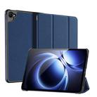 For Xiaomi Redmi K Pad DUX DUCIS Domo Series Cloth Texture Magnetic Leather Tablet Case(Blue) - 2