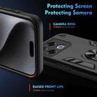 For Infinix GT 20 Pro Shockproof Metal Ring Holder Phone Case(Black) - 3