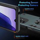 For Infinix Note 50 Pro 4G Shockproof Metal Ring Holder Phone Case(Green) - 3