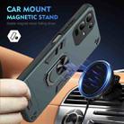For Infinix Note 50x Shockproof Metal Ring Holder Phone Case(Green) - 2