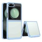 For Samsung Galaxy Z Flip6 5G Colorful Series Acrylic Hybrid TPU Phone Case(Blue) - 1