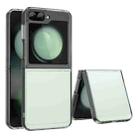 For Samsung Galaxy Z Flip6 5G Colorful Series Acrylic Hybrid TPU Phone Case(Transparent) - 1