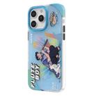 For iPhone 15 Pro TGVIS Joyful Series Performance Pattern Phone Case(Blue) - 1