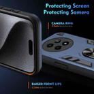For Realme 12 5G Shockproof Metal Ring Holder Phone Case(Blue) - 3