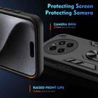 For Realme Narzo 70 Pro Shockproof Metal Ring Holder Phone Case(Black) - 3