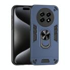 For Realme 13 Pro / 13 Pro+ Shockproof Metal Ring Holder Phone Case(Blue) - 1