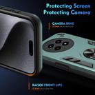 For Realme 13 Pro / 13 Pro+ Shockproof Metal Ring Holder Phone Case(Green) - 3