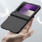 For Huawei Pura X Three Parts Gradient Color Skin Feel PC Full Coverage Shockproof Phone Case(Black) - 3