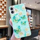 For iPhone 16 Plus Colorful Painting Pattern TPU Phone Case(Butterflies) - 2