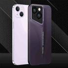 For iPhone 14 GKK Blade Ultra-thin Full Coverage Phone Case(Purple) - 1