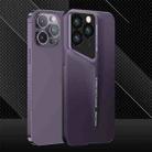 For iPhone 14 Pro Max GKK Blade Ultra-thin Full Coverage Phone Case(Purple) - 1