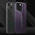 For iPhone 15 GKK Blade Ultra-thin Full Coverage Phone Case(Purple) - 1