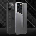 For iPhone 16 Pro Max GKK Blade Ultra-thin Full Coverage Phone Case(Grey) - 1