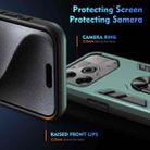 For Tecno Pova 6 Pro Shockproof Metal Ring Holder Phone Case(Green) - 3