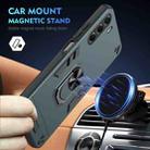 For Tecno Camon 40 Pro 4G Shockproof Metal Ring Holder Phone Case(Green) - 2