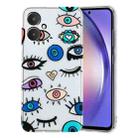 For Xiaomi Redmi 13C 4G Colorful Painting Pattern TPU Phone Case(Eye Monster) - 1