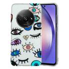 For Xiaomi Redmi A3 Colorful Painting Pattern TPU Phone Case(Eye Monster) - 1